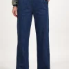 Vassalli Wide Leg Jean | Dark Indigo