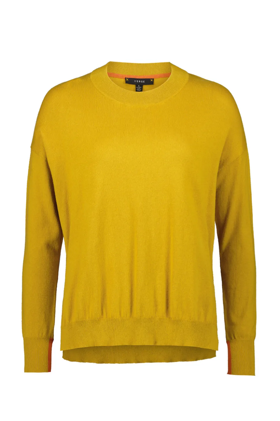 Verge Lost Sweater | Mustard
