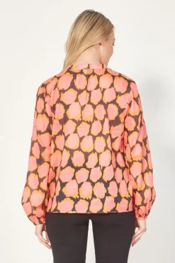 Verge Theme Shirt | Coral Print