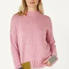 Zaket & Plover Colour Block Trim Jumper | Parfait