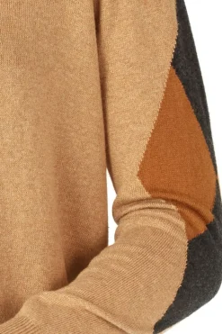 Zaket & Plover Diamond Dapper Cardi | Camel