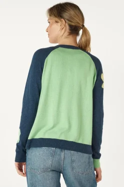 Zaket & Plover Happy Cardi | Denim