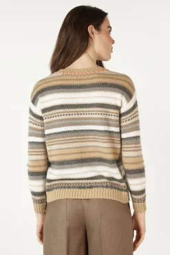 Zaket & Plover Mohair Stripe | Oat