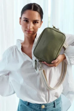 Zjoosh | Ruby Sports Cross Body Bag | Khaki