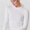 Zjoosh Freya Frill Top | White