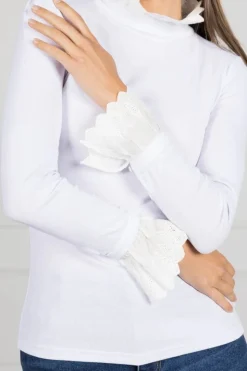 Zjoosh Freya Frill Top | White